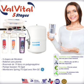 Osmoseur 5 Étapes – Valvital | Taiwane